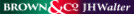 Brown&CoJHWalter logo