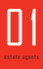 01 Estate Agents, Isle of Wight logo